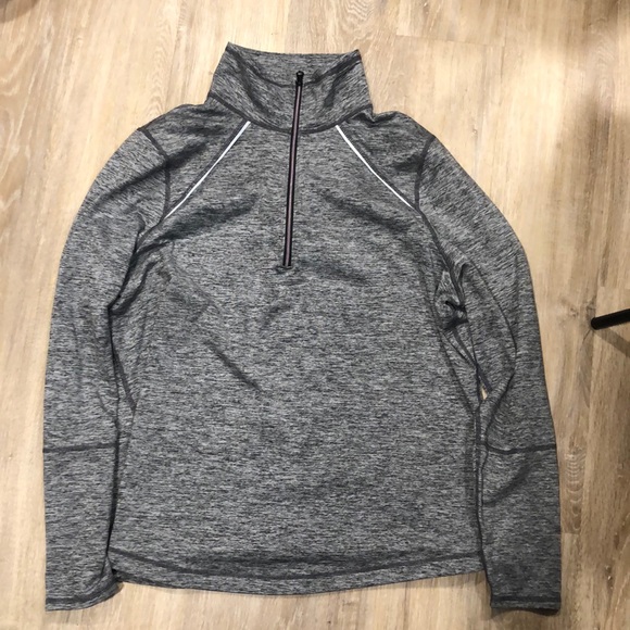 Zella Tops - Zella workout top long sleeve grey 1X